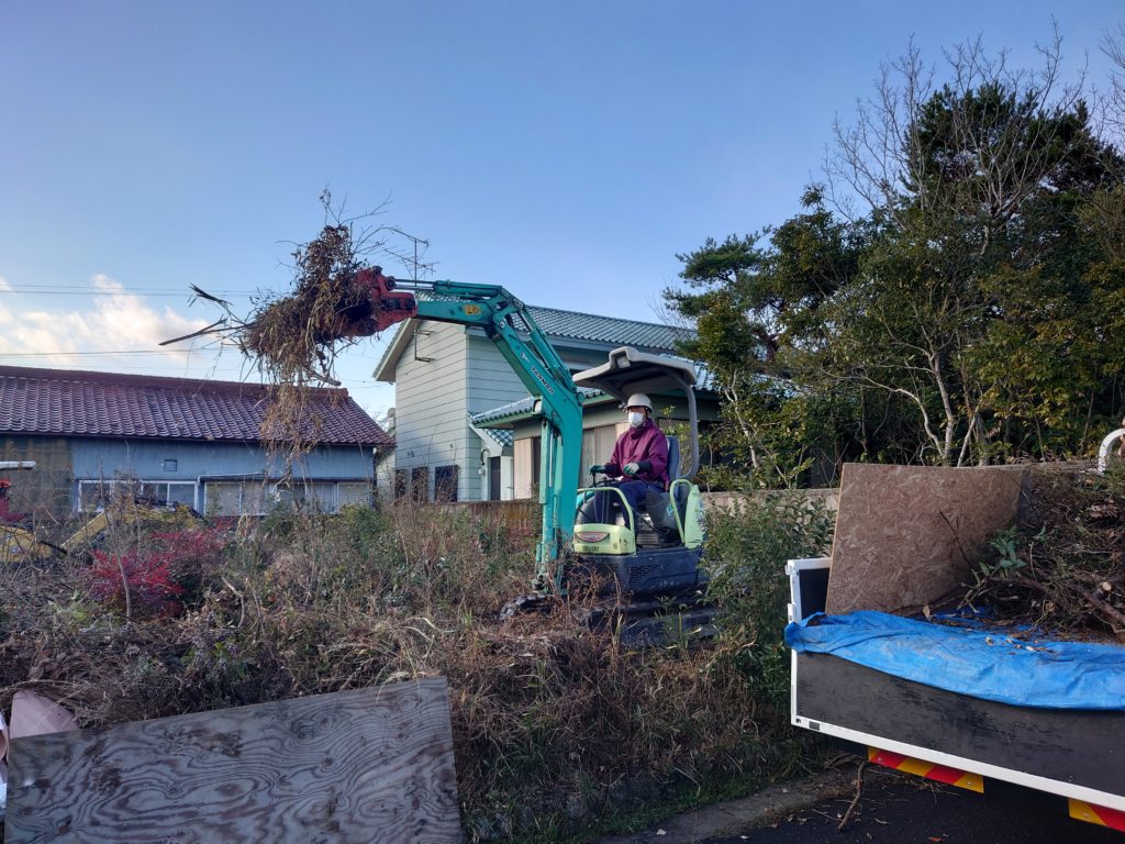 整地 草木 根 撤去 処分