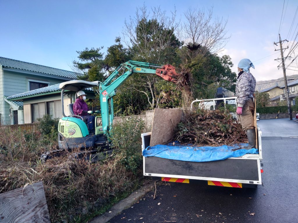 整地 草木 根 撤去 処分
