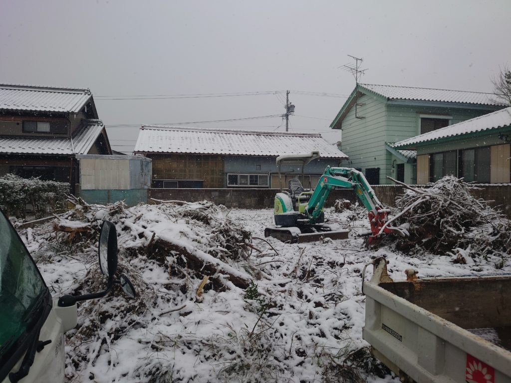 整地 草木 根 撤去 処分